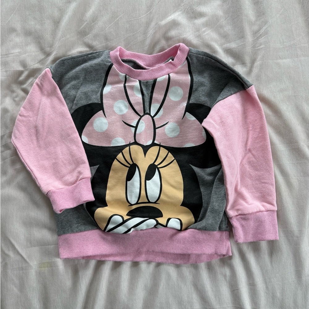 Disney Minnie Mouse 2T Crewneck sweatshirt